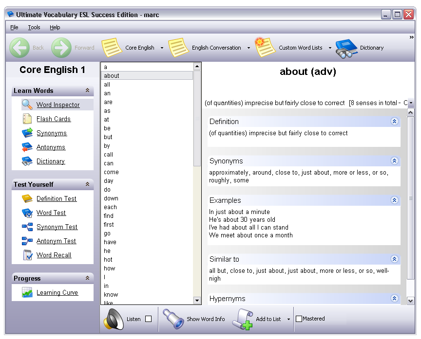 Word Inspector