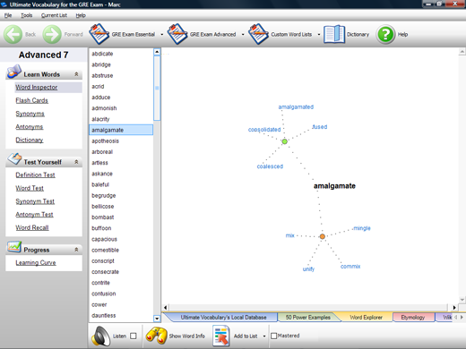 See your words come alive with Word Discover Technology
